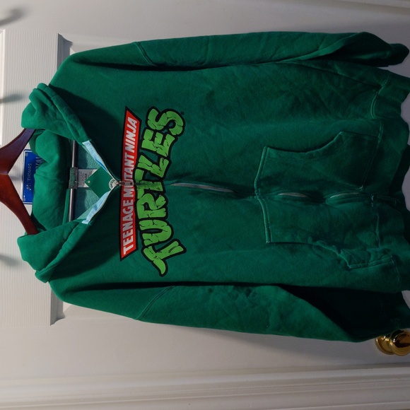 NWT Teenage mutant ninja turtles 2006 Vintage Zip Up Hoodie XL Y2K Casual TMNT - Picture 7 of 7